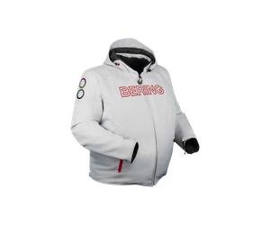 Bering Warwick KS MC Jacket Light Grey/Red3XL Light Grey,Red