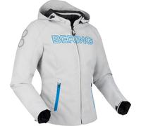 Bering Warwick Ladies Textile Jacket - Light Grey/Blue