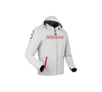 Bering Warwick MC Jacket Light Grey/RedL Light Grey,Red