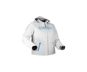 Bering Warwick QS Women's MC Jacket Light Grey/BlueM Light Grey,Blue
