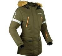Bering Wembley, textile jacket waterproof women T5 Dark Green/Orange