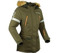 Bering Wembley, textile jacket waterproof women T3 Dark Green/Orange