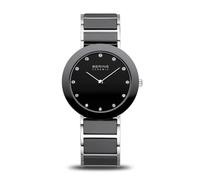 BERING Women Analog Quartz ceramic collection Watch with stainless steel/Ceramic Strap and Sapphire Crystal 11435-749