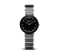BERING Women Analog Quartz ceramic collection Watch with stainless steel/Ceramic Strap and Sapphire Crystal 11429-742