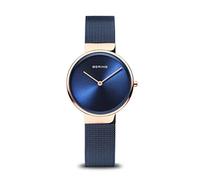 BERING Women Analog Quartz Classic Collection Watch with stainless steel Strap and Sapphire Crystal 14531-367