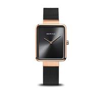 BERING Women Analog Quartz Classic Collection Watch with stainless steel Strap and Sapphire Crystal 14528-166