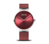 BERING Women Analog Quartz Classic Collection Watch with stainless steel Strap and Sapphire Crystal 14539-303, Silver, 39 mm
