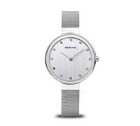 BERING Women Analog Quartz Classic Collection Watch with stainless steel Strap and Sapphire Crystal 12034-000