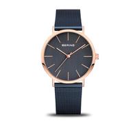 BERING Women Analog Quartz Classic Collection Watch with stainless steel Strap and Sapphire Crystal 13436-367