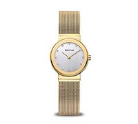 BERING Women Analog Quartz Classic Collection Watch with stainless steel Strap and Sapphire Crystal 10126-334