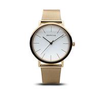 BERING Women Analog Quartz Classic Collection Watch with stainless steel Strap and Sapphire Crystal 13436-334