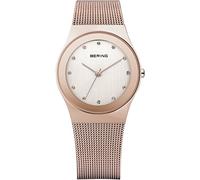 BERING Women Analog Quartz Classic Collection Watch with stainless steel Strap and Sapphire Crystal 12927-366