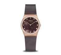 BERING Women Analog Quartz Classic Collection Watch with Stainless Steel Strap & Sapphire Crystal