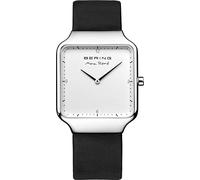 Bering Women Analog Quartz Max René Collection Watch with Calfskin Leather Strap & Sapphire Crystal