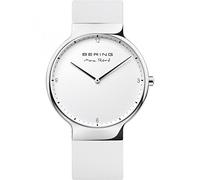 BERING Women Analog Quartz Max René Collection Watch with Silicone Strap and Sapphire Crystal 15540-904