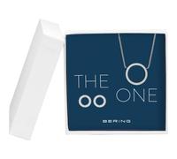 BERING Women Necklace-Earring Gift Set | Silver | Stainless Steel- 434-718-Silver