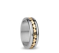 BERING Women Ring in polished Silver - Arctic Symphony Collection with Stainless Steel - Verdon 7