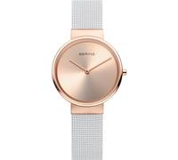Bering Women's Quartz Watch, 31 mm Stainless-Steel Case and Dial, Milanese Strap, Sapphire Crystal, 5 ATM, 14531