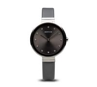 Bering 12034-609 Quartz 34 Mm Woman Watch Silver Women