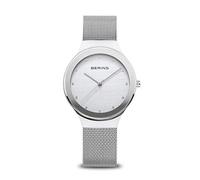 Bering Women's Quartz Watch, 34 mm Stainless-Steel Case and Dial, Milanese Strap, Sapphire Crystal, 3 ATM, 12934