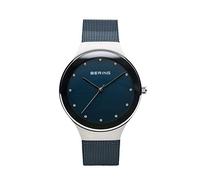 Bering Women's Quartz Watch, 34 mm Stainless-Steel Case and Dial, Milanese Strap, Sapphire Crystal, 3 ATM, 12934