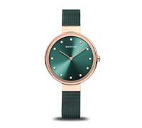 BERING Reloj Classic 12034-868 Mujer Acero Verde