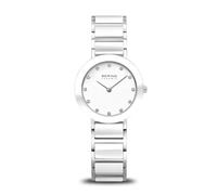BERING Women's Watch Quartz Movement - Ceramic Collection with Stainless Steel/Ceramic and Sapphire Glass 11429-XXX Bracelet Watches