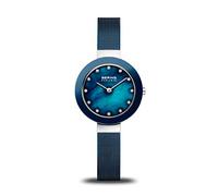 BERING Women Analog Quartz ceramic collection Watch with stainless steel Strap and Sapphire Crystal 11429-387
