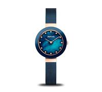 BERING Women's Watch Quartz Movement - Ceramic Collection with Stainless Steel/Ceramic and Sapphire Glass 11429-XXX Bracelet Watches