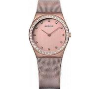 BERING Women Analog Quartz Classic Collection Watch with stainless steel Strap and Sapphire Crystal 12430-366
