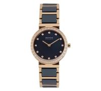 Bering Women's Watch, Rose Gold Steel, Multicolour Band, MOP Dial 29mm 10729-767