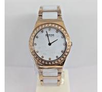 Bering Women's Watch, Rose Gold Steel, with Multicolour Band 30mm 32430-761