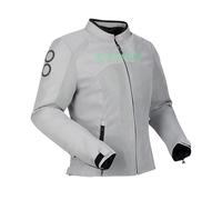 Bering Zao Ladies Motorbike Motorcycle Textile Jacket Grey / Green