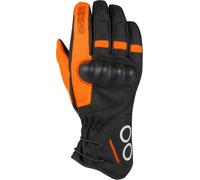 Bering Zephyr waterproof Motorcycle Gloves, black-orange, size 3XL for Men