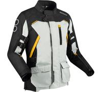 Bering Zephyr waterproof Motorcycle Textile Jacket, black/grey, size M