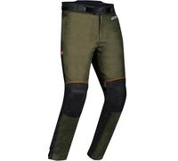 Bering Zephyr waterproof Motorcycle Textile Pants, green-brown, size XL for Men