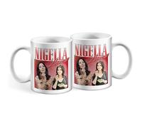 BeringTees Nigella Lawson Appreciation Mug - Throwback Chef Funny Tea & Coffee Novelty Cup-White