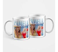 BeringTees Pamela Anderson Appreciation Mug - 90s Throwback Model TV Movie Star Funny Coffee Cup-White