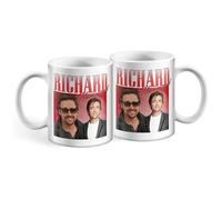 BeringTees Richard Hammond Appreciation Mug - Funny Motoring Throwback Tribute Coffee Cup-White