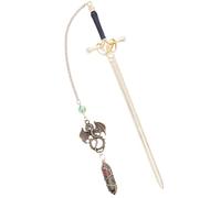 Berirexrion Fantasy Dragon Sword Bookmark - Funny Cool Fourth Wing Book Mark for Reading Men Unique Metal Bookmarks Bookish Novel Lovers Boys Students Teacher Back to School Graduation Birthday Gifts