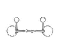 Double twisted snaffle bit for horse Waldhausen Massif