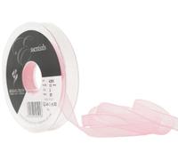 Berisfords 10 mm Super Sheer Ribbon, Pink