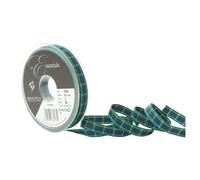Berisfords 10mm Tartan Ribbon on a 25m Roll