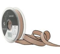 Berisfords 15 mm Hopsack Ribbon, Black