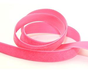 Berisfords 16mm Velvet Ribbon Mini Roll - 9421 Shocking Pink - per 5 metre roll