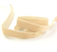 Berisfords 16mm Velvet Ribbon Mini Roll - 9602 Blonde - per 5 metre roll