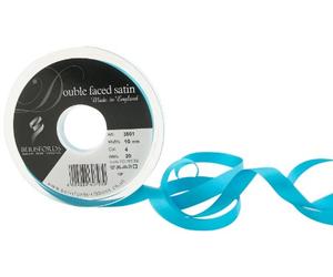 Berisfords 3501 10mm 04 Peacock Double Satin Ribbon x 20mtr, 20m