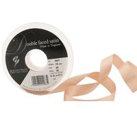 Berisfords 3501 15mm 45 Ecru Double Satin Ribbon x 20mtr, 20m