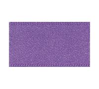 Berisfords Double Faced Satin Ribbon, Polyester, Purple, 5 mm