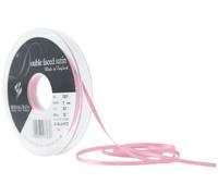 Berisfords 3501 Double Satin Ribbon, Hot Pink, 3 mm